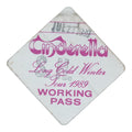 1989 Cinderella Long Cold Winter Tour Working Backstage Pass - front