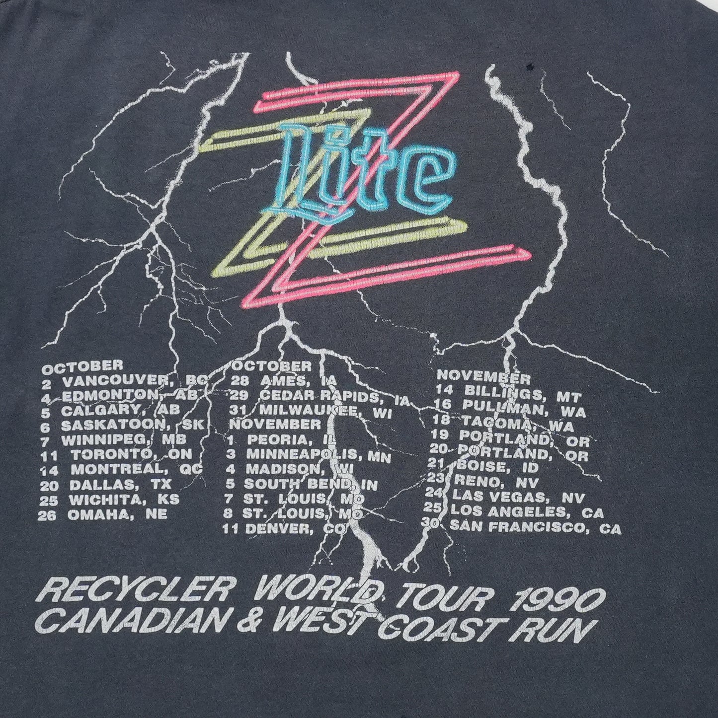 1990 ZZ Top Recycler Shirt Detail 5