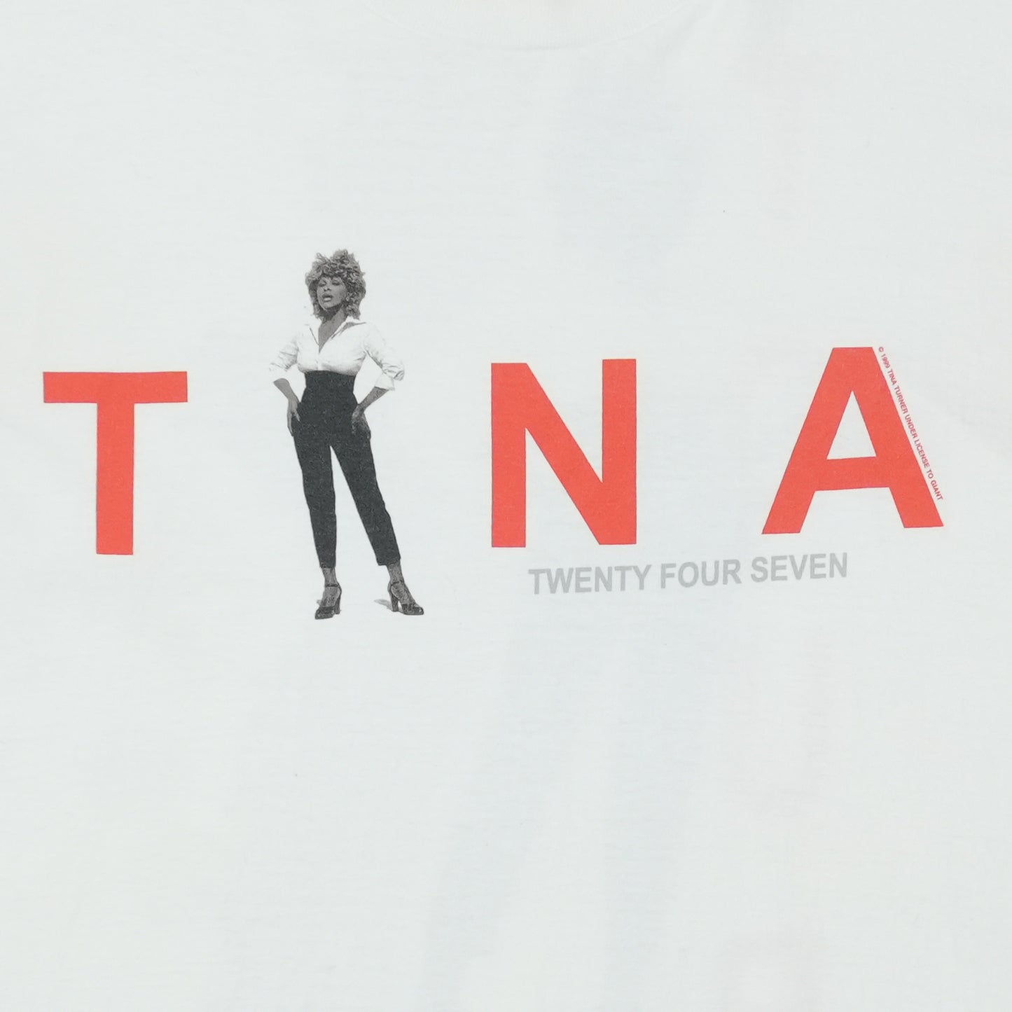 2000 Tina Turner Twenty Four Seven Tour Shirt Detail 2