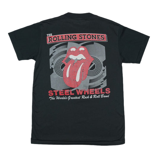 1989 Rolling Stones Steel Wheels US Tour Shirt Back