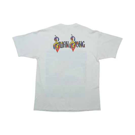 1990 Led Zeppelin Swan Song Angel Shirt Back
