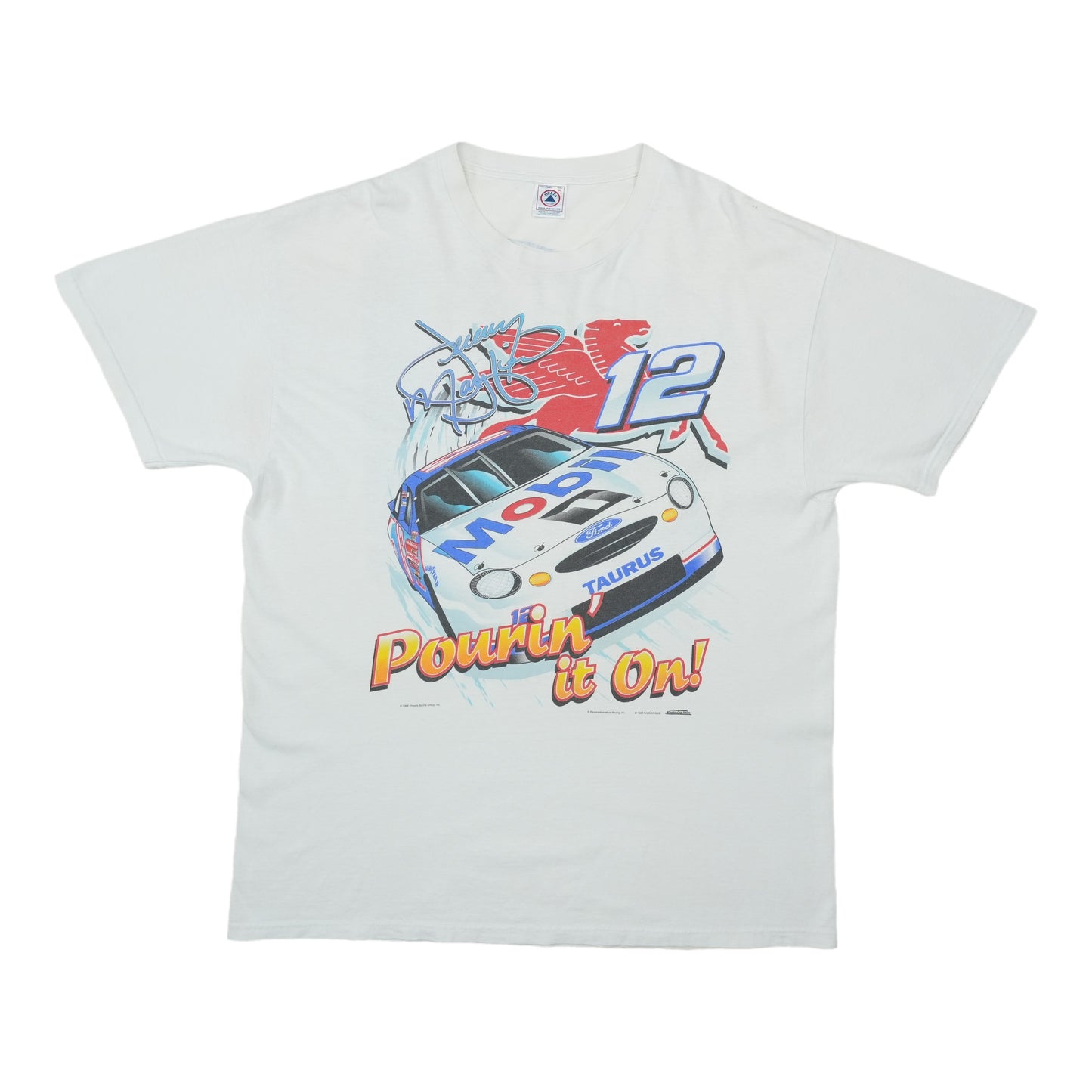 1998 Jeremy Mayfield NASCAR Shirt Front
