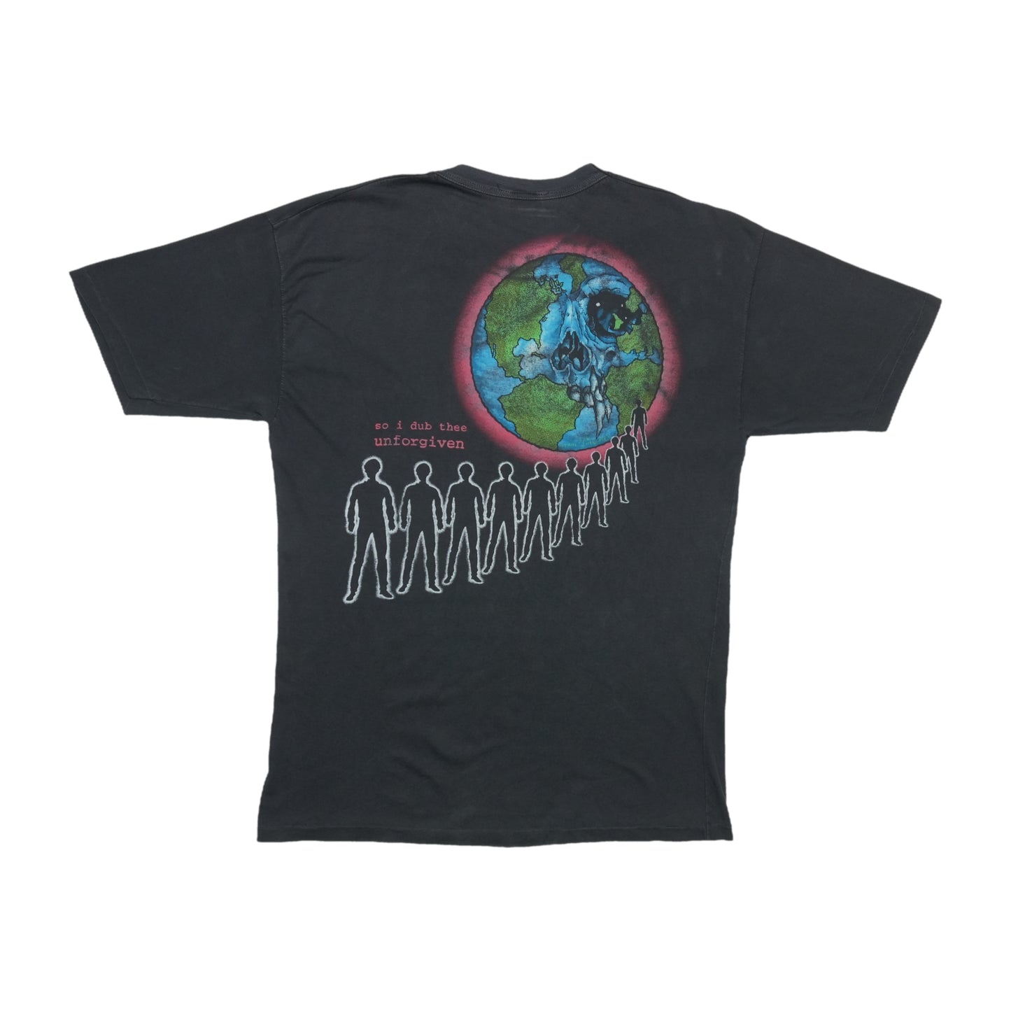 1992 Metallica Unforgiven Shirt Back