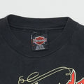 1989 Harley Davidson Butte Montana Attitude Is Everything Shirt Tag