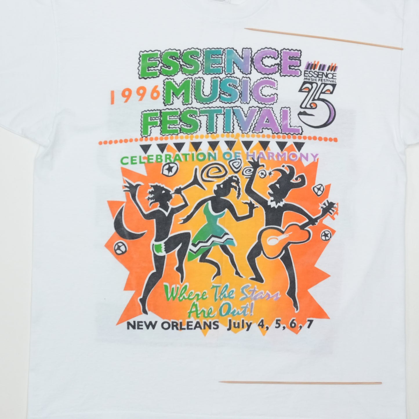 1996 Essence Music Festival Shirt Detail 3