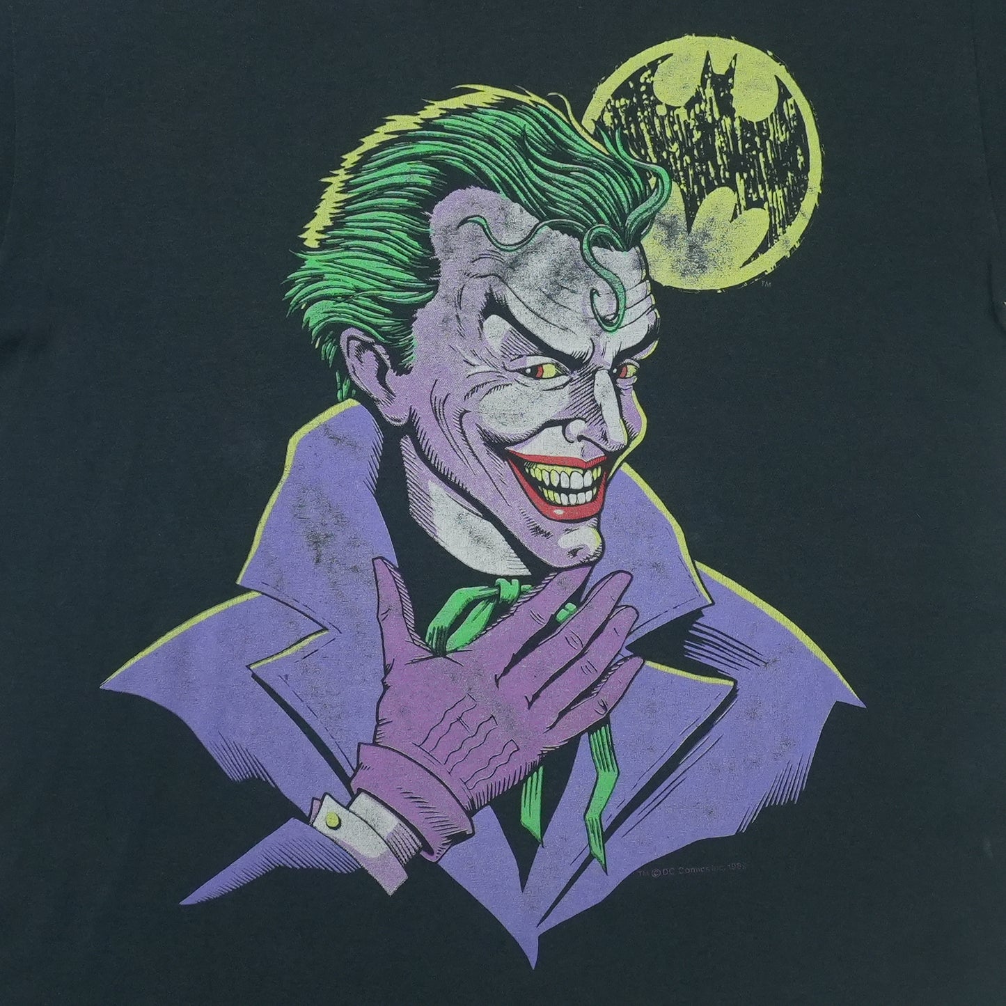 1989 The Joker DC Comics Shirt Detail 2