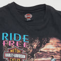 1990s Harley Davidson Ride Free Shirt