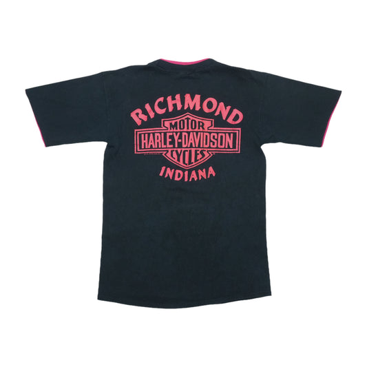 1990s Harley Davidson Richmond Indiana Shirt Back