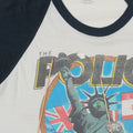 1983 The Police Synchronicity Tour Raglan Shirt Detail 3