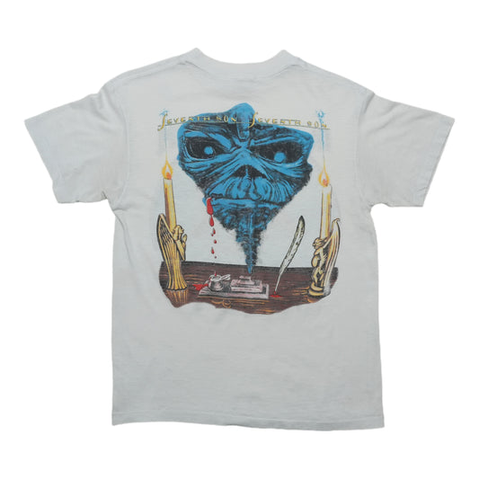 1988 Iron Maiden Seventh Son Of A Seventh Son Shirt Back