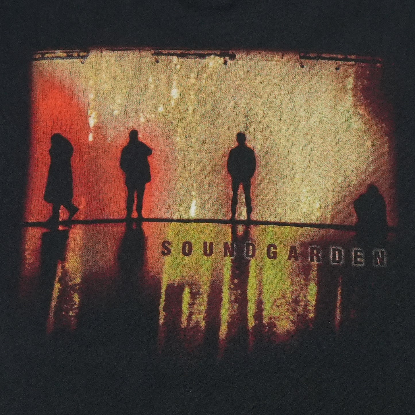 1996 Soundgarden Down On The Upside Tour Shirt Front Graphic