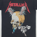 1986 Metallica Damage Inc Tour Shirt Detail 2