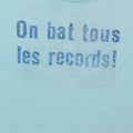 1970s On Bat Tous Les Records Shirt Detail 2