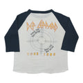 1983 Def Leppard Pyromania Tour Raglan Shirt Back