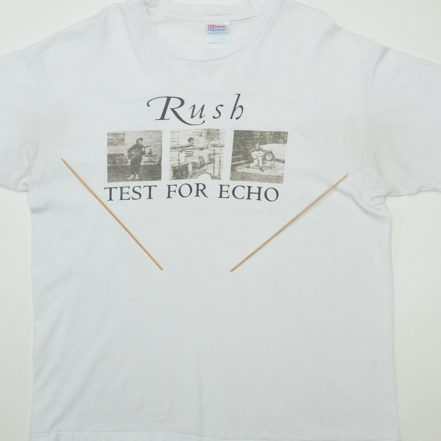 1996 Rush Test For Echo Tour Shirt Detail 3