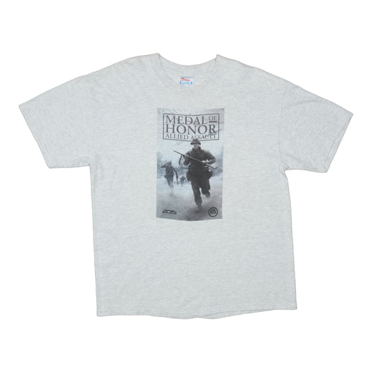 2002 Medal of Honor Allied Assault Video Game Shirt Front