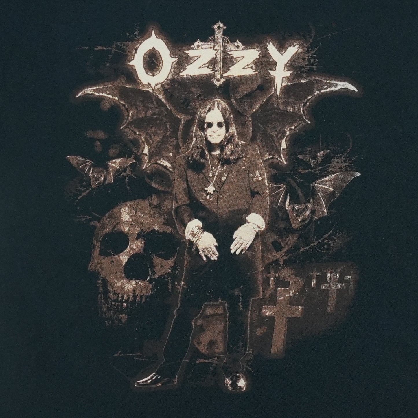 2004 Ozzy Osbourne Shirt Front Graphic