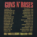 1991 Guns N Roses Bad Apple Tour Shirt Detail 2