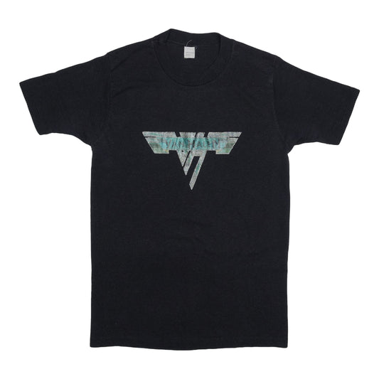 1980s Van Halen Iron On Graphic Shirt Front