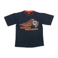 1990s Harley Davidson Yucca Valley California Shirt Front