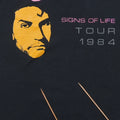 1984 Billy Squier Signs Of Life Tour Shirt Back Graphic