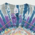 1995 Grateful Dead Steal Your Face Tie Dye Shirt Detail