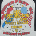 1982 REO Speedwagon Superfest Tour Jersey Back Graphic
