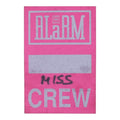 1980s The Alarm Miss Crew Backstage Pass - front
