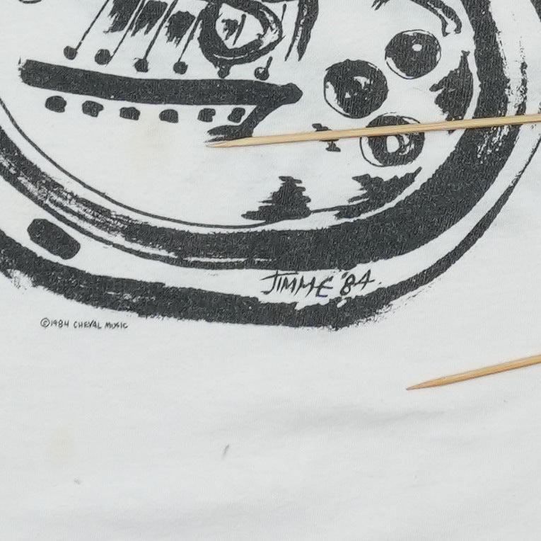 1984 The Pretenders USA Summer Tour Shirt Detail 3