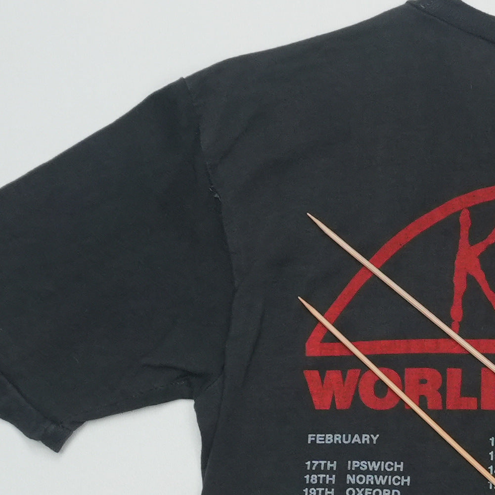 1981 Iron Maiden Killer World Tour Shirt Detail 4