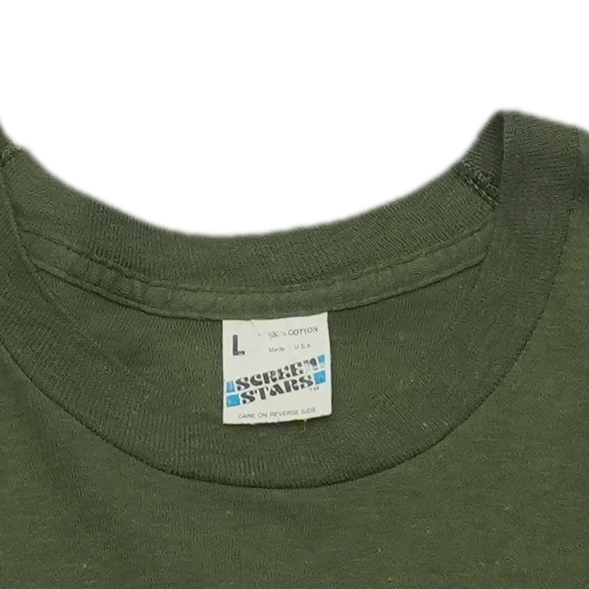 1982 The Clash Combat Rock Shirt Tag