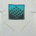 1990s M.C. Escher Sky And Water Art Shirt Detail