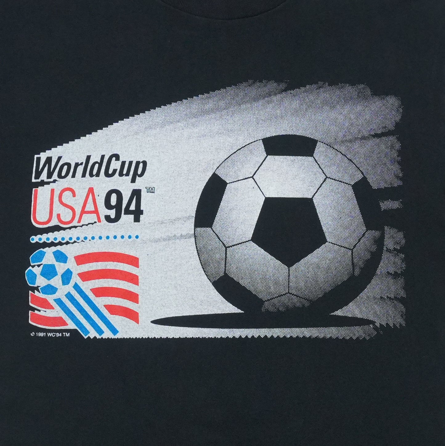 1994 World Cup USA Soccer Shirt Front Graphic