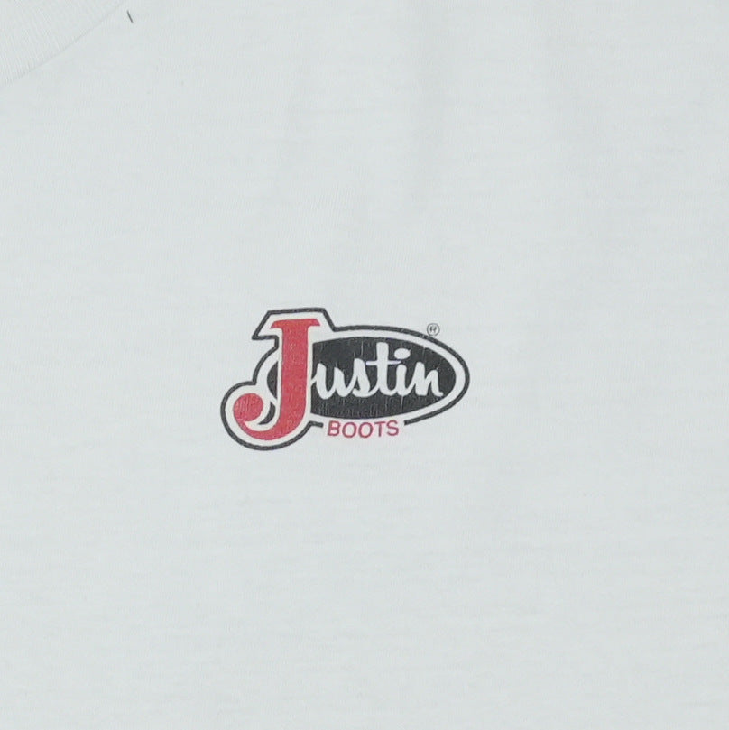 1990s Justin Boots What Winners Wear Shirt Detail 2