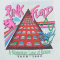1988 Pink Floyd A Momentary Lapse Of Reason Tour Shirt Detail 2