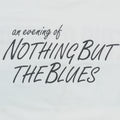 1994 Eric Clapton Nothing But the Blues Shirt Back Graphic