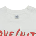 1989 Love/Hate Cutoff Shirt Tag