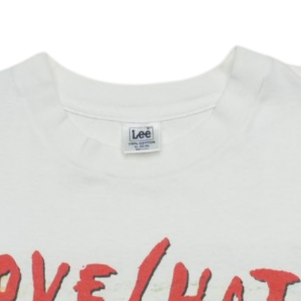 1989 Love/Hate Cutoff Shirt Tag