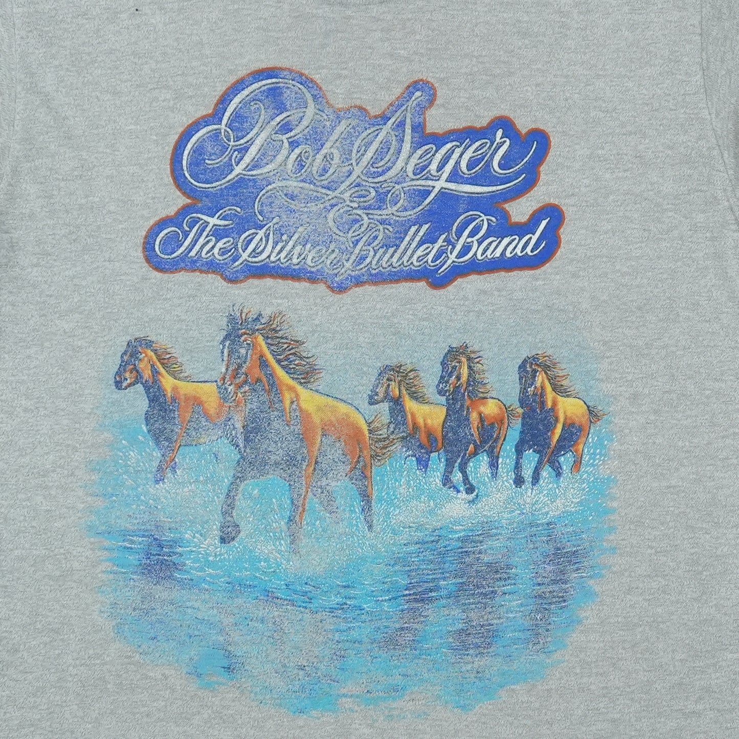 1983 Bob Seger The Distance Tour Shirt Detail 2