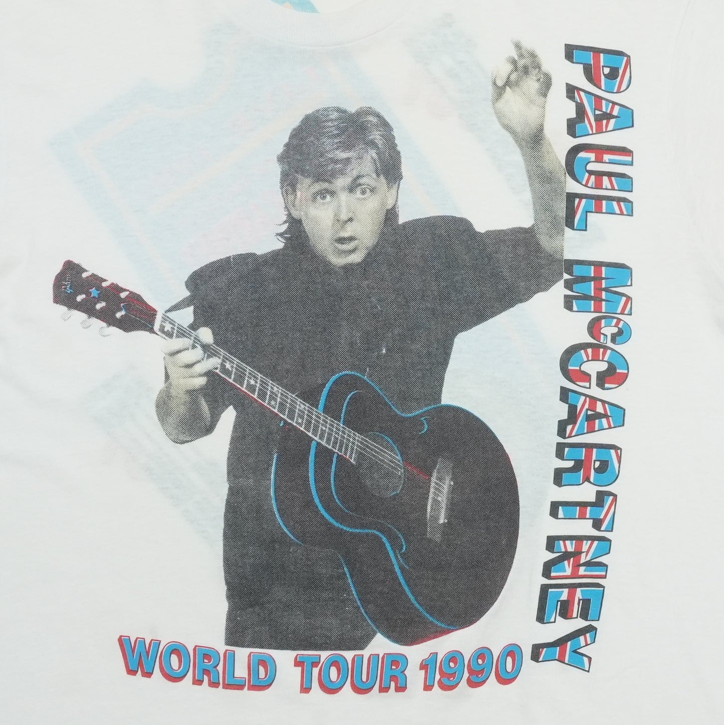 1990 Paul McCartney World Tour Shirt Detail 2