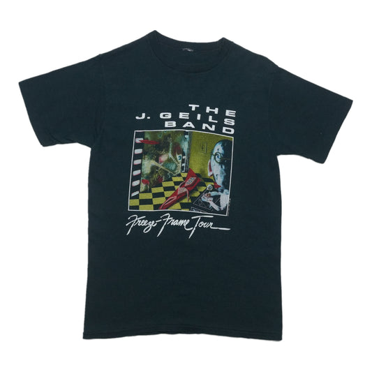 1981 J. Geils Band Freeze Frame Tour Shirt Front
