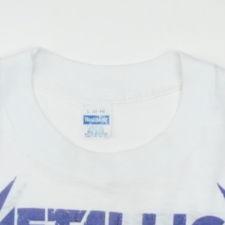 1988 Metallica Doris Sleeveless Shirt Tag