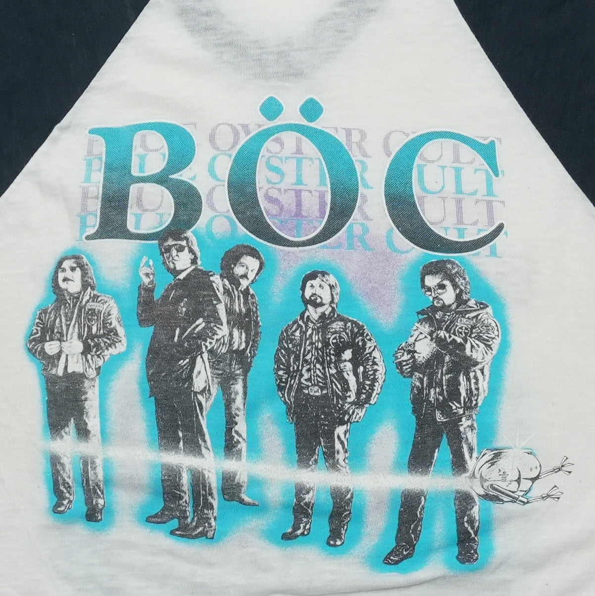 1982 Blue Oyster Cult Shirt Detail