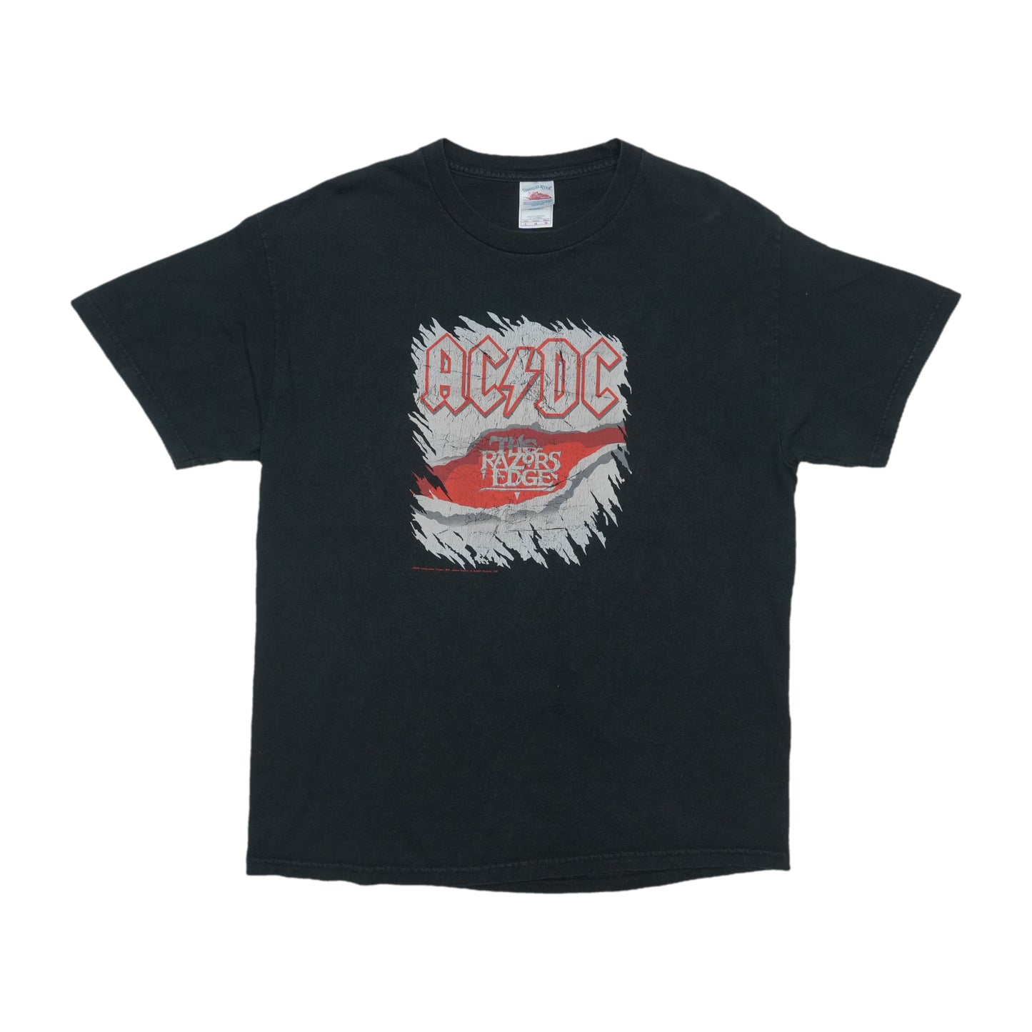 2004 AC/DC The Razors Edge Shirt Front