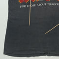 1982 AC-DC For Those About to Rock Tour Shirt