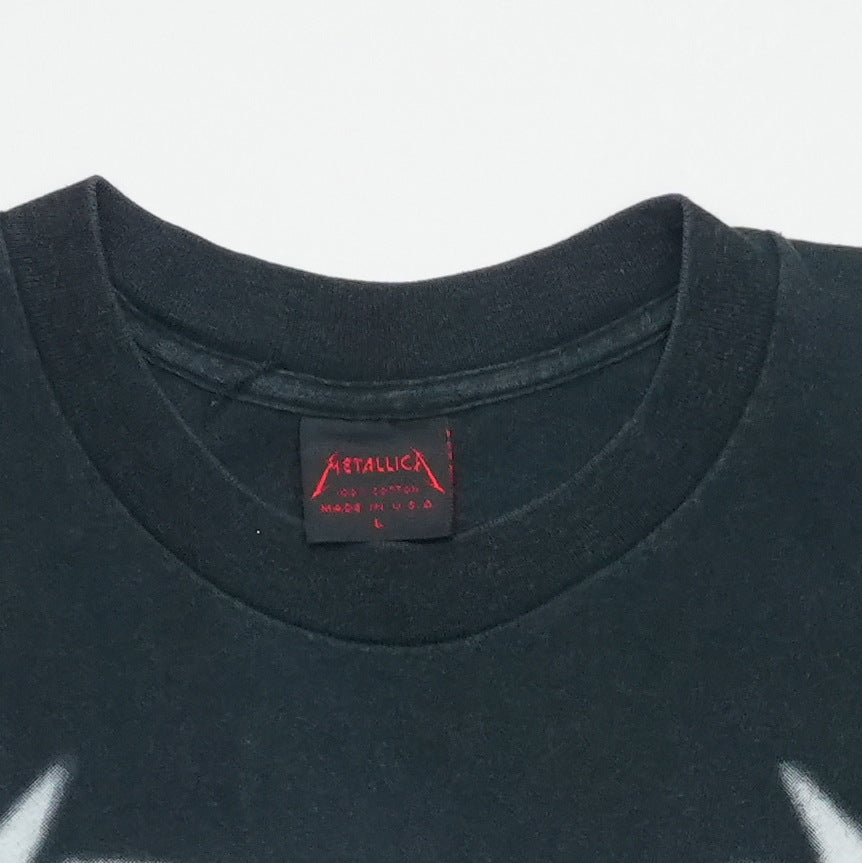 1991 Metallica Enter Sandman Tour Shirt Front Detail 2