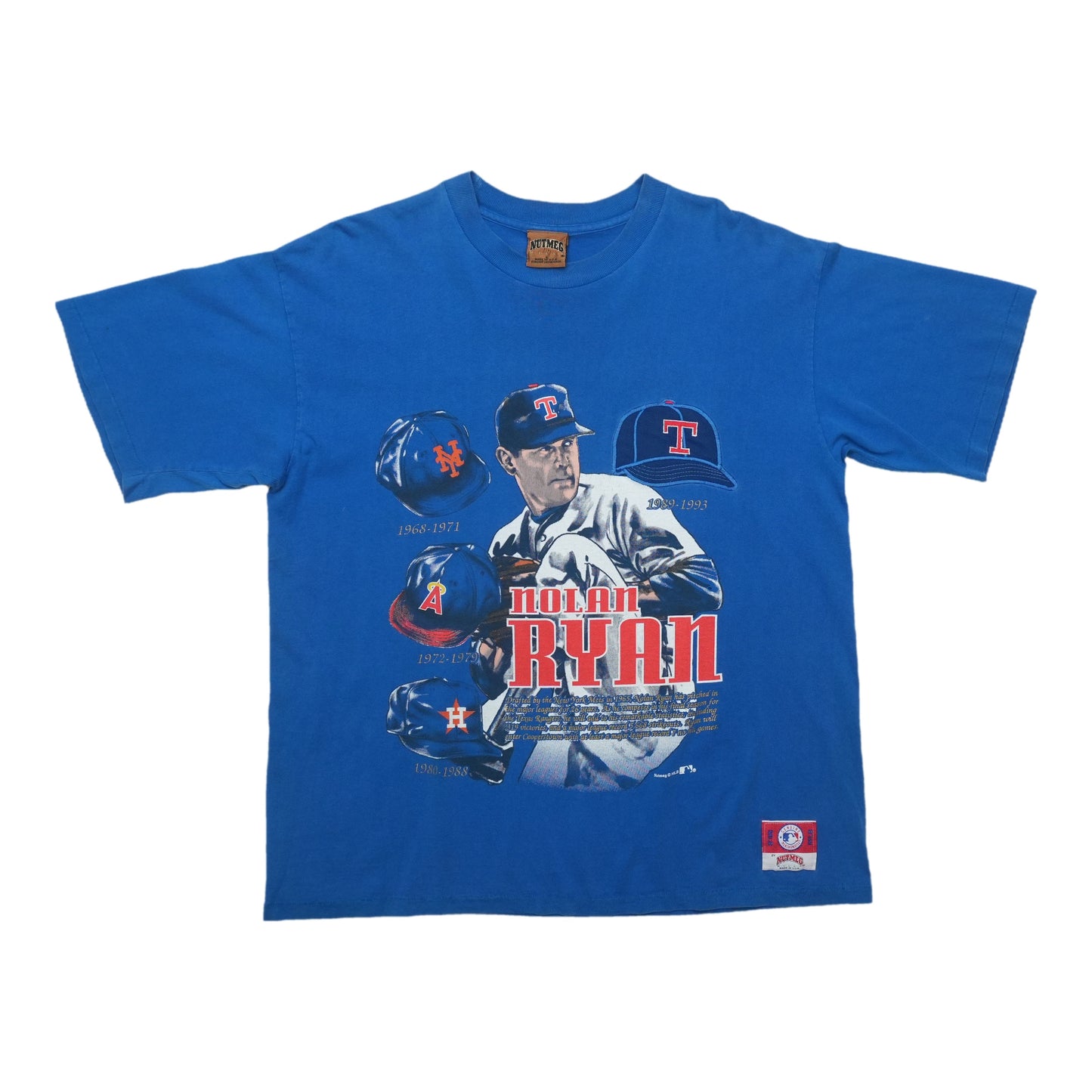 1993 Nolan Ryan Career Retirement Shirt Front