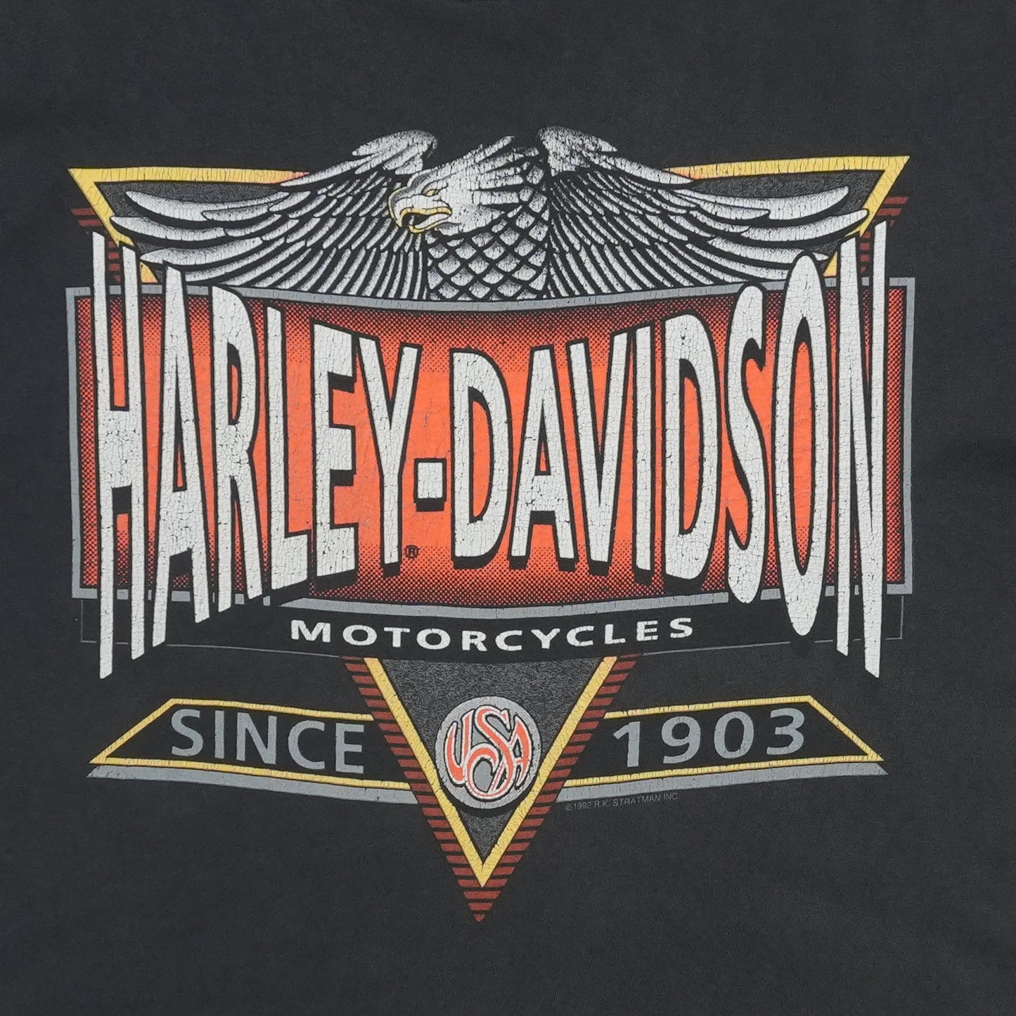 1992 Harley Davidson Green Bay Shirt