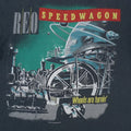 1984 REO Speedwagon Wheels Are Turnin' Tour Shirt Detail 2