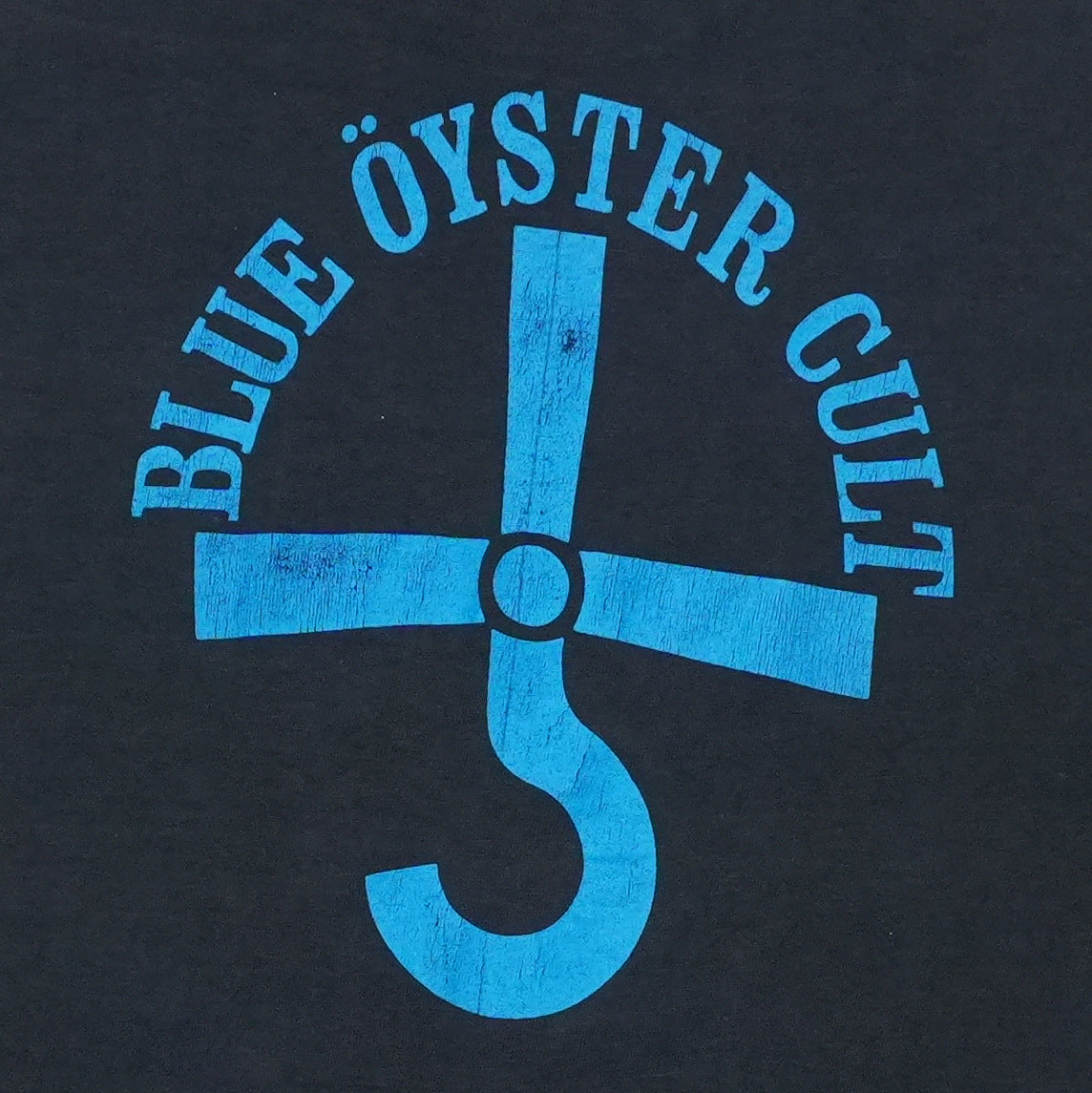 1980s Blue Oyster Cult Shirt Back Graphic